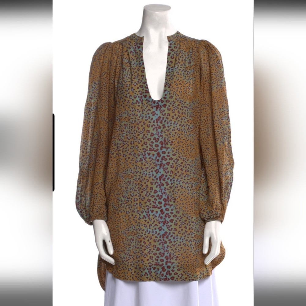Ulla Johnson mini dress/oversized shirt/ coverup / Tunic 💗 - Picture 3 of 5